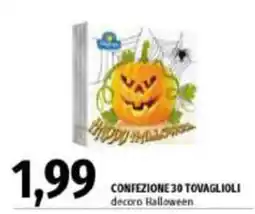 Emi Supermercati Tovaglioli decoro Halloween offerta