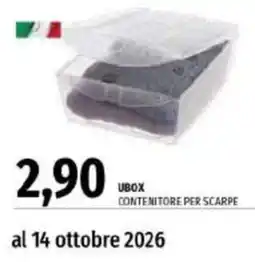 Emi Supermercati Ubox contenitore per scarpe offerta