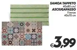 Iper Super Conveniente Samoa tappeto offerta