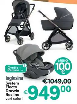 Ideal Bimbo Inglesina System Electa Darwin Recline offerta