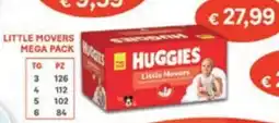 Ideal Bimbo Huggies Little Movers offerta