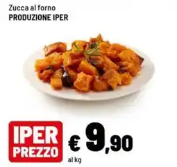 Iper La Grande Zucca al forno produzione Iper offerta