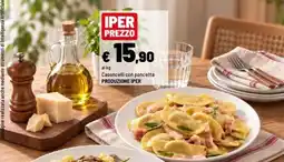 Iper La Grande Casoncelli con pancetta PRODUZIONE IPER offerta