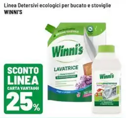 Iper La Grande Detersivi ecologici per bucato e stoviglie Winni's offerta