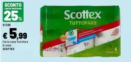 Iper La Grande Carta casa Tuttofare Scottex offerta