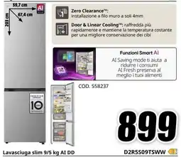 MediaWorld Lavasciuga slim 9/5 kg AI DD offerta