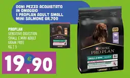 Ayoka Proplan sensitive digestion small e mini adult grain free offerta