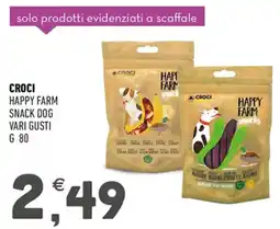 Ayoka Croci Happy Farm Snack Dog offerta