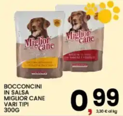 Interspar Bocconcini in salsa Miglior cane offerta