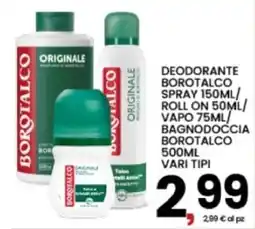 Interspar Deodorante Borotalco offerta