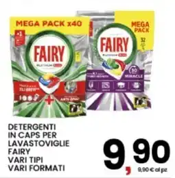 Interspar Detergenti in caps per lavastoviglie Fairy offerta