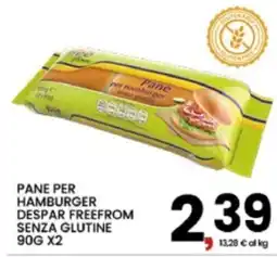 Interspar Pane per hamburger Despar Freefrom senza glutine offerta