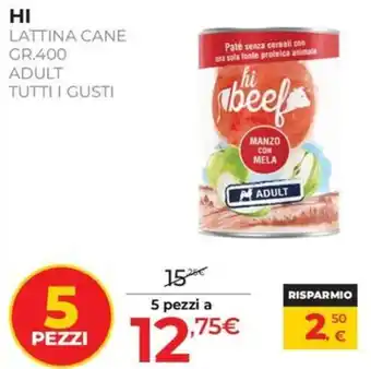Hi paté manzo con mela adult