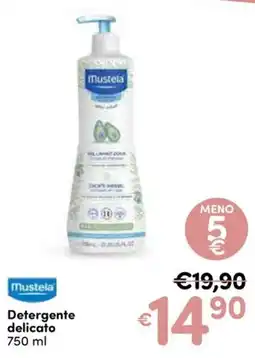 B di Bimbi Mustela Detergente delicato offerta
