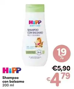 B di Bimbi HiPP Shampoo con balsamo offerta