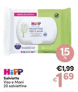 B di Bimbi HiPP Salviette Viso e Mani offerta