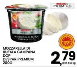 Interspar Mozzarella di bufala campana dop despar premium offerta