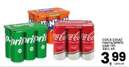 Interspar Coca Cola/Fanta/Sprite vari tipi offerta