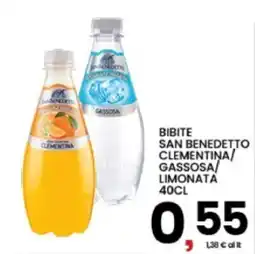 Interspar Bibite San Benedetto Clementina/Gassosa/Limonata offerta