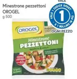 Famila Minestrone pezzetttoni OROGEL offerta