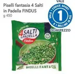 Famila Piselli fantasia 4 Salti in Padella FINDUS offerta