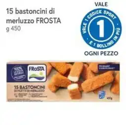 Famila 15 bastoncini di merluzzo Frosta offerta