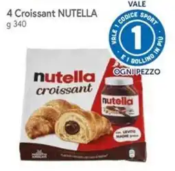 Famila Nutella croissant offerta