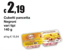 Sì con te Superstore Cubetti pancetta Negroni offerta