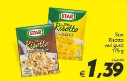 Iper Super Conveniente Star Risotto vari gusti offerta