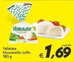Iper Super Conveniente Vallelata Mozzarella ciuffo offerta
