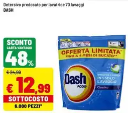 Iper La Grande Detersivo predosato per lavatrice Dash offerta