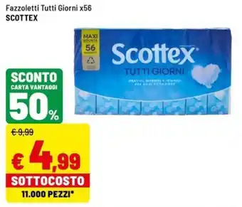 Iper La Grande Fazzoletti Tutti Giorni Scottex offerta
