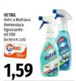 Emi Supermercati Vetril Vetro e Multiuso offerta