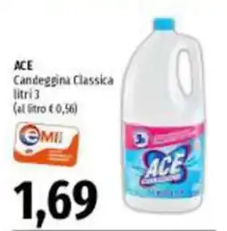 Emi Supermercati Ace candeggina classica offerta