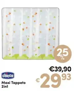 B di Bimbi Chicco Maxi Tappeto 2in1 offerta