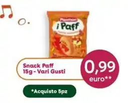 B di Bimbi Snack Paff offerta