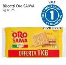 Famila Biscotti Oro Saiwa offerta