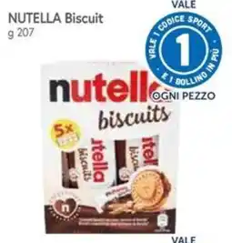 Famila Nutella biscuits offerta