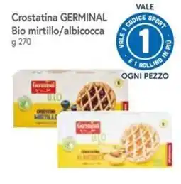 Famila Crostatina GERMINAL Bio mirtillo/albicocca offerta