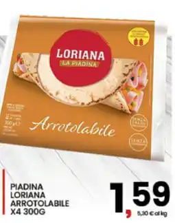 Interspar Piadina Lorian La Piadina Arrotolabile offerta