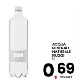 Interspar Acqua minerale naturale Fiuggi offerta