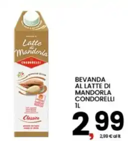 Interspar Beverage al latte di mandorla Condorelli offerta