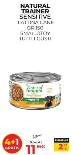 Arcaplanet Natural Trainer Pate Monoproteico Animale con Agnello offerta