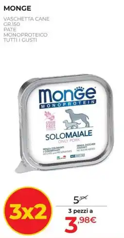 Arcaplanet Monge Monoprotein Solomaiale offerta