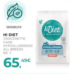 Arcaplanet Hi Diet crocchette cane hypoallergenic offerta