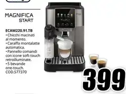 MediaWorld De'Longhi Magnifica Start offerta