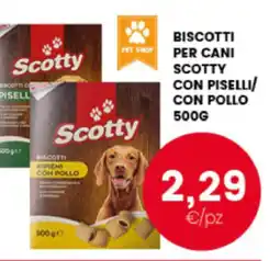 Interspar Biscotti per cani Scotty con pollo offerta