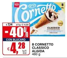 Il Gigante Cornetto Classico Algida offerta