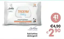 Ideal Bimbo Triderm Baby salviettine detergenti offerta