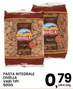 Interspar Pasta integrale Divella offerta